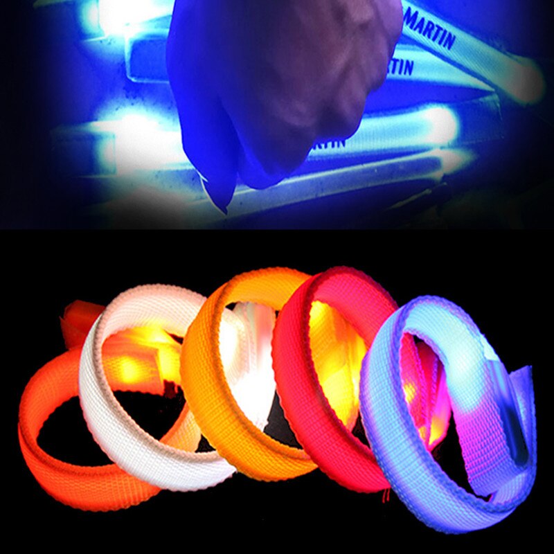 Wrist light bracelet LED flash wristband bracelet hand party party light glow party night sports dancing glowing bracelet