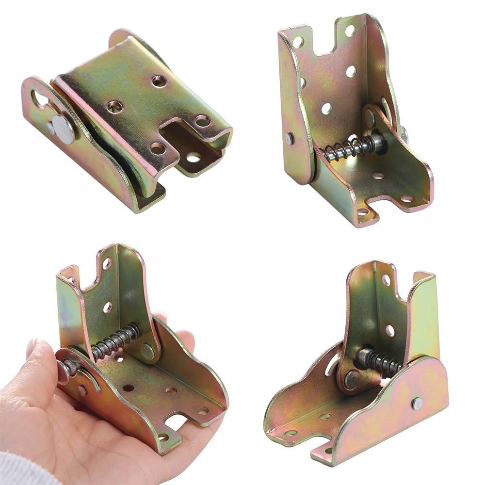 Table Connector Folding Table Leg Bracket Foldable Smooth Surface Folding Table Legs Hinges 90 Degree Corrosion Resistance