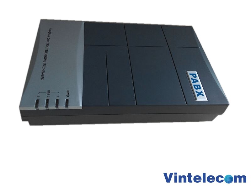 China fabriek VinTelecom CS308 Telefoon systeem/PBX/Telefoon switch voor soho zakelijke oplossing