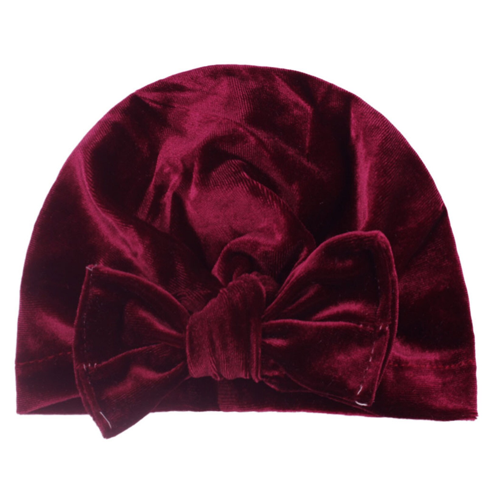 Knot Solid Pleuch Baby Headbands Toddler Headwraps Baby Flower Turban Hats Babes Caps Elastic Hair Accessories: G