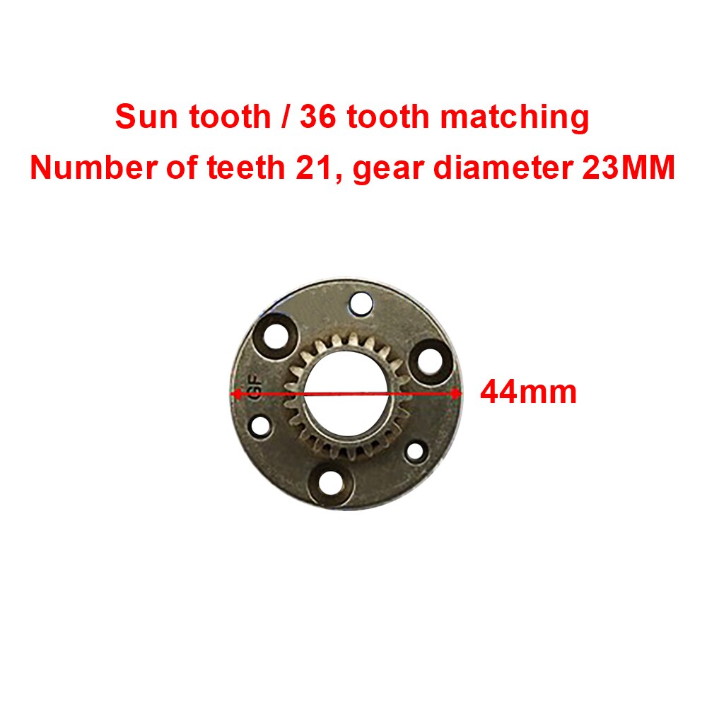 Elektrische fahrrad getriebe planeten getriebe Octagon motor getriebe generation fahren getriebe 36 zahn kupplung sonne zahn: Sun tooth