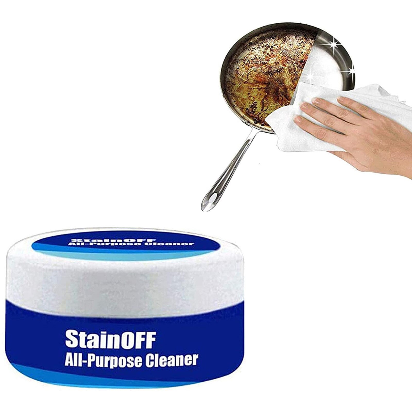 Stainoff All-Purpose Cleaner Verwijdert Vast-Op Vuil Home Cleaning Cleaner 100G