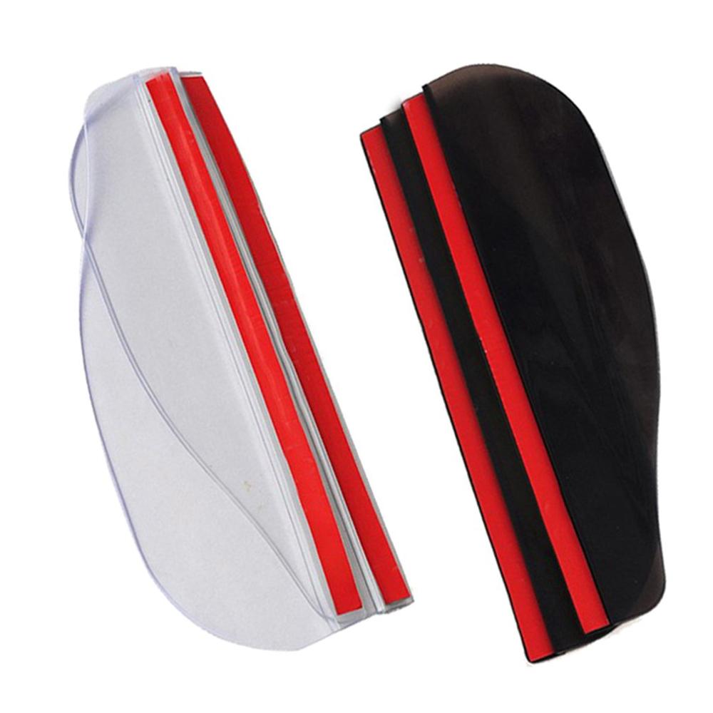 Auto achteruitkijkspiegel regen wenkbrauw auto met spiegel spiegel zonneklep auto vizier transparant 1 paar auto accessoires