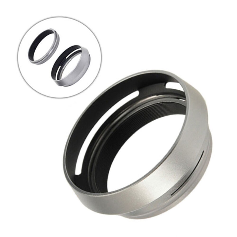 LXH Camera Metalen Zonnekap Camera Schroef 49mm Adapter Ring Voor Fujifilm Fuji X7/X100/X100S/ x100T/X100F Vervangt LH-X100