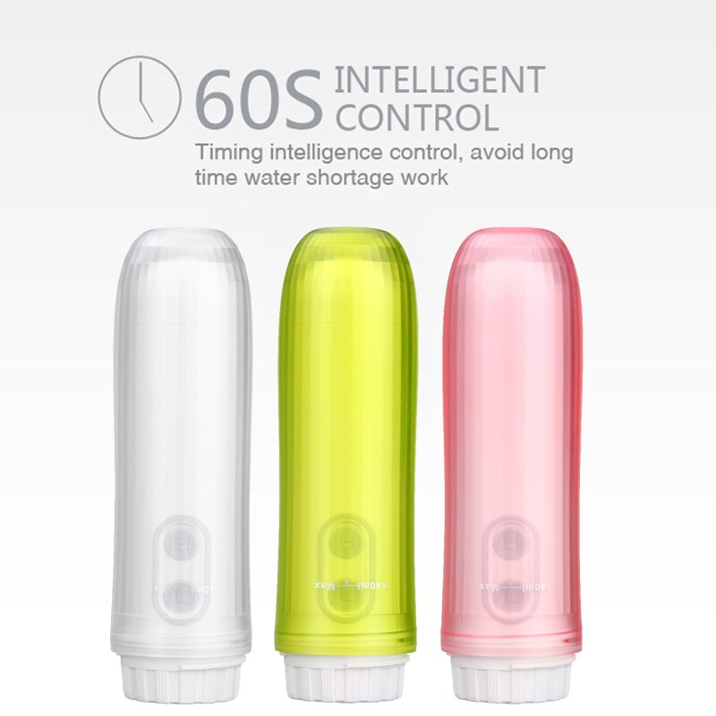 160Ml Draagbare Elektrische Reizen Hand Held Bidet Sproeier Spuiten Persoonlijke Intelligente Controle Wassen Cleaner Fles Hygiëne