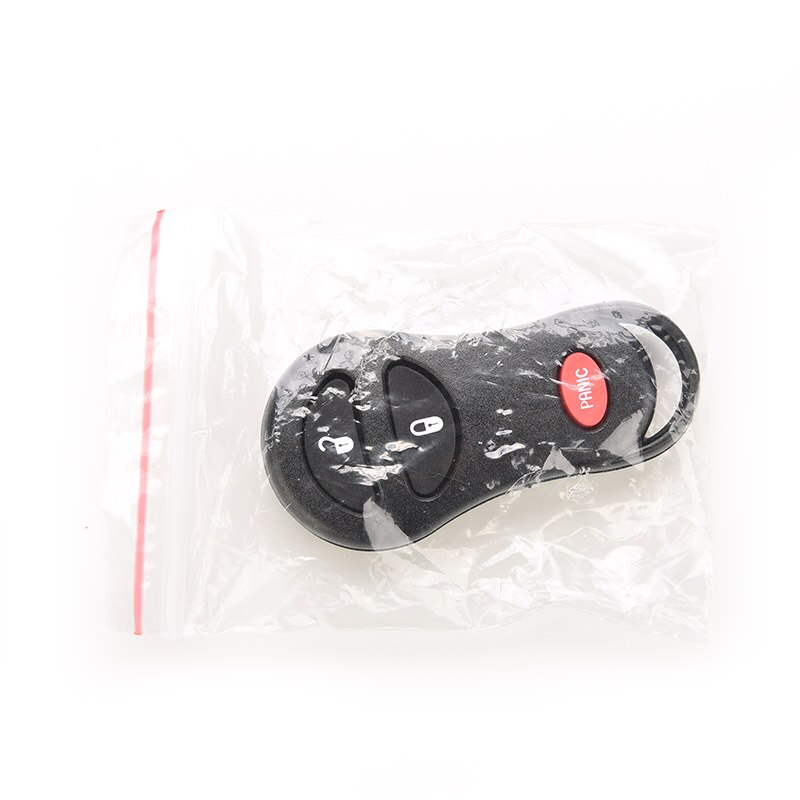 2 Button + 1 Panic Keyless Remote Case Fob For Chrysler Voyager PT Cruiser For Dodge Ram Dakota Durango Jeep Cherokee