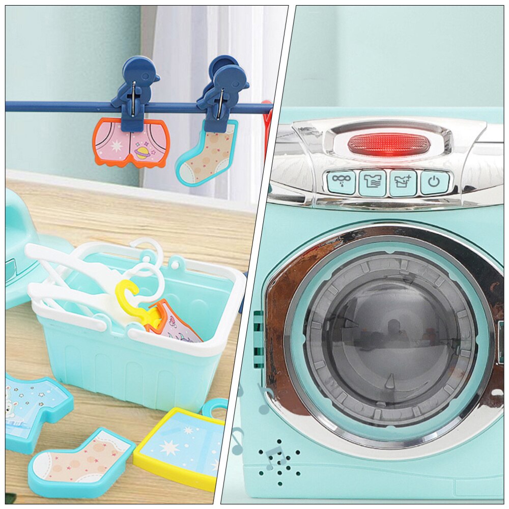 1 Set Simulation Washing Machine Electric Washing Machine Laundry