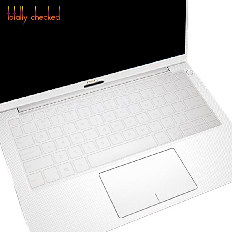 Silicone Keyboard Cover for Dell XPS 13 9370 9380 9365 - Ultra-Thin, Waterproof, Dustproof: Clear
