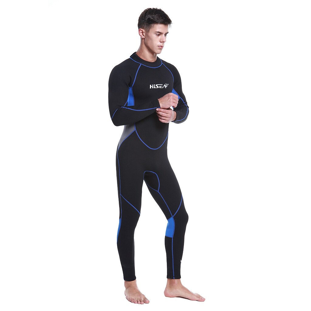 Man 3mm Sunblock Neoprene Wetsuit For Scuba Diving Surfing Swimming Full Body Wet Suit Surfing Suit Diving Snorkeling Swimming