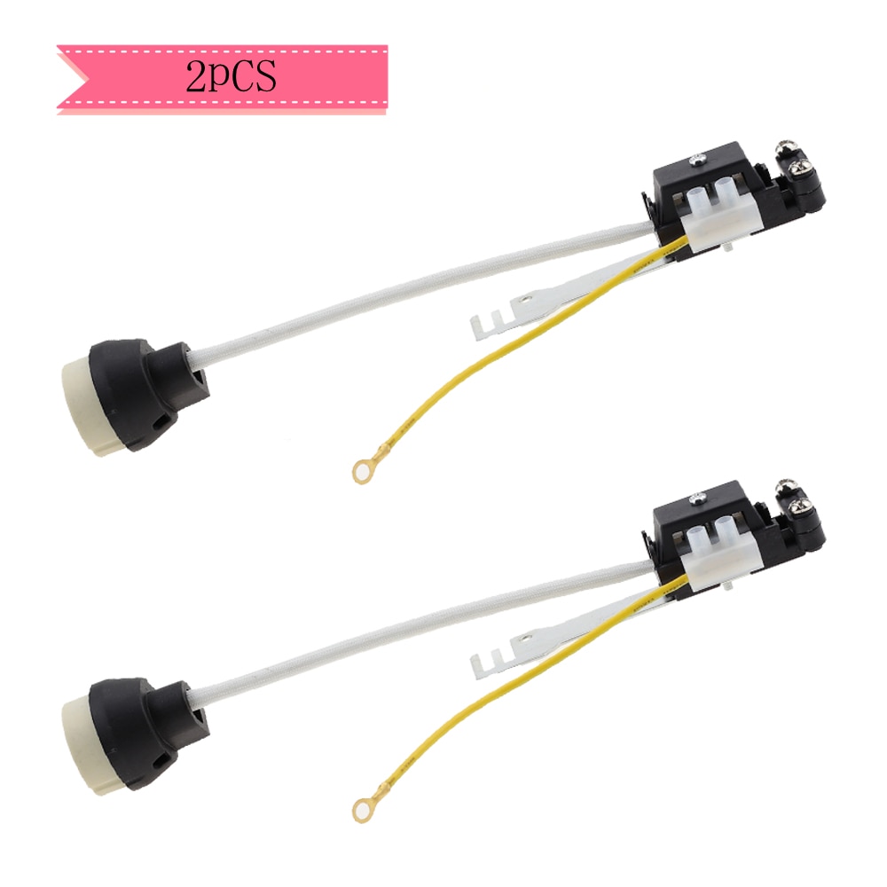 Ceramic GU10 Base Socket Adapter Wire Connector Porcelain Halogen GU10 Lamp Holder Lamp Holder For LED Spot Light Bulb