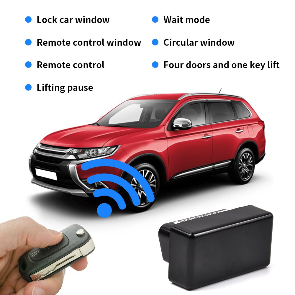 QEEPEI For Ford Automatic Window Lifter OBD Window Closers Auto Car Accessories