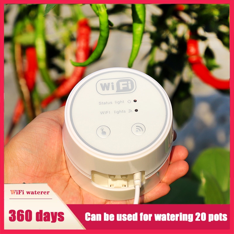 Garden WIFI Automatic Drip Irrigation System Set Mobile Phone Control Smart Watering Timer Indoor Plant Irrigation Devices