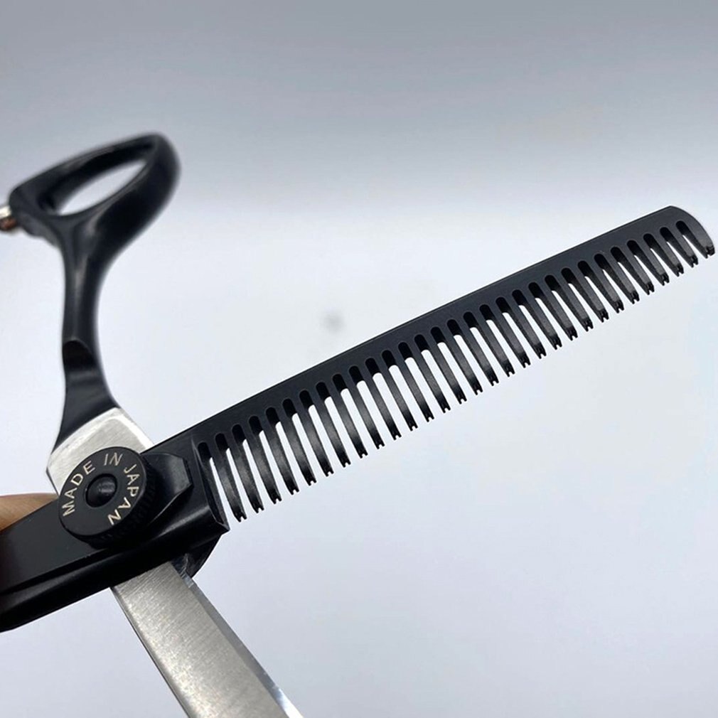 Sharp Blade Hair Scissors Cut Hair Cutting Salon Scissor Makas Barber Shears Hairdressing Scissors Black With Razor