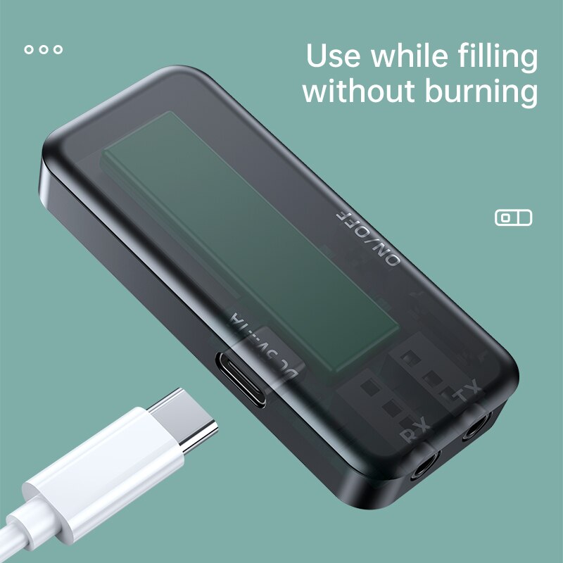 Tebe Bluetooth 5.0 Audio-ontvanger Zender 2 In 1 Met Lcd-scherm USB3.5MM Aux Stereo Draadloze Adapter Voor Tv Pc auto Speaker