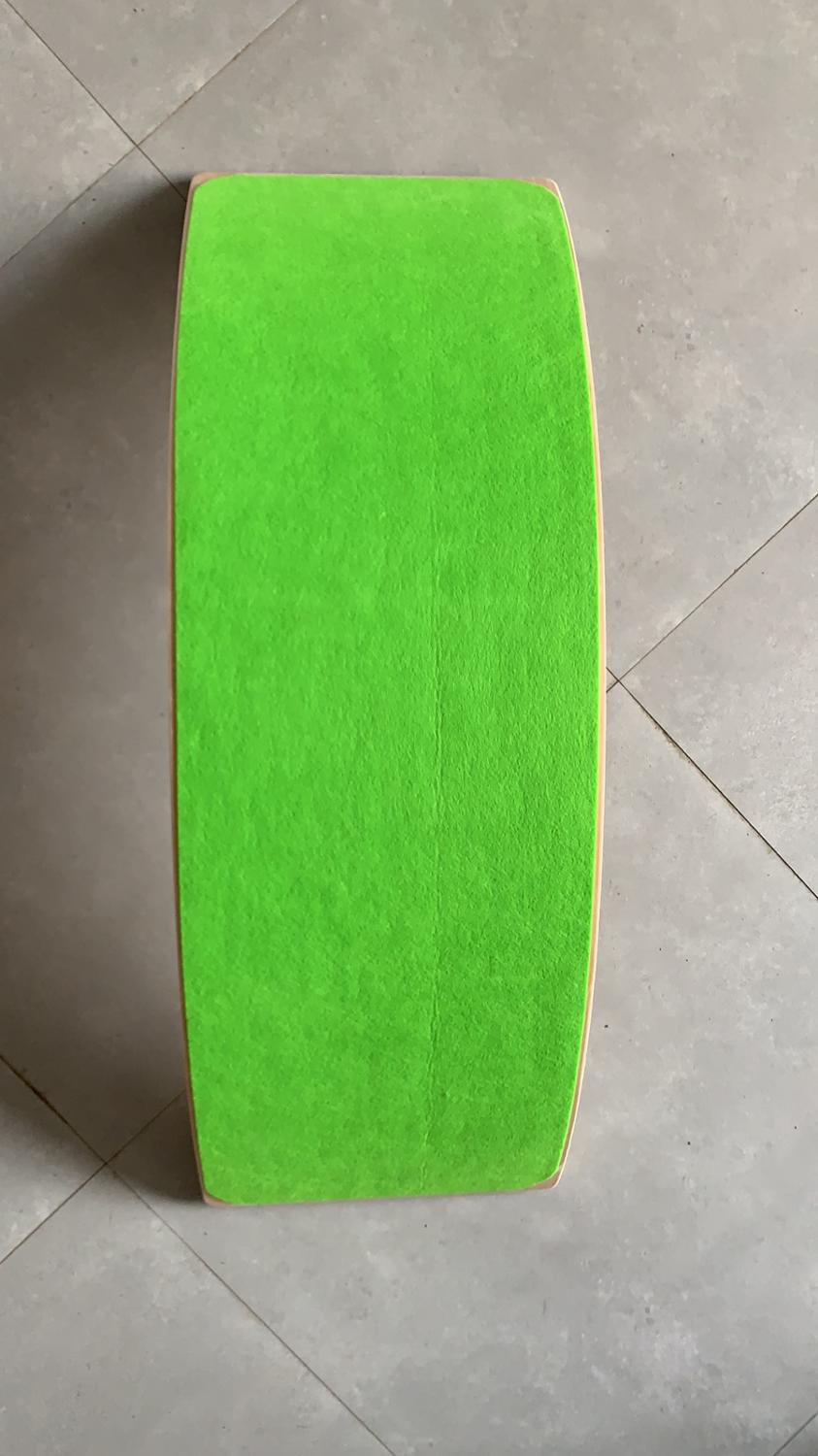 Houten Balance Board Kinderen Gebogen Wip Yoga Fitness Apparatuur Body Building Baby Indoor Speelgoed Kids Outdoor Sport: green