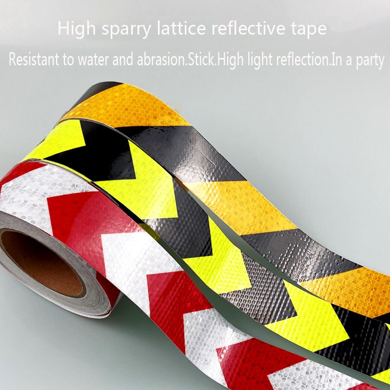 Reflective safety warning tape reflective film traffic film warning luminous tape reflective striking