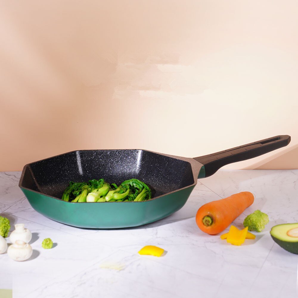 Frying Pan Wok Pan Induction Cooker Cooking Pots Non-stick Pans Thick-bottomed Frying Pans Skillet Gas Stoves Pancake Pan Baby