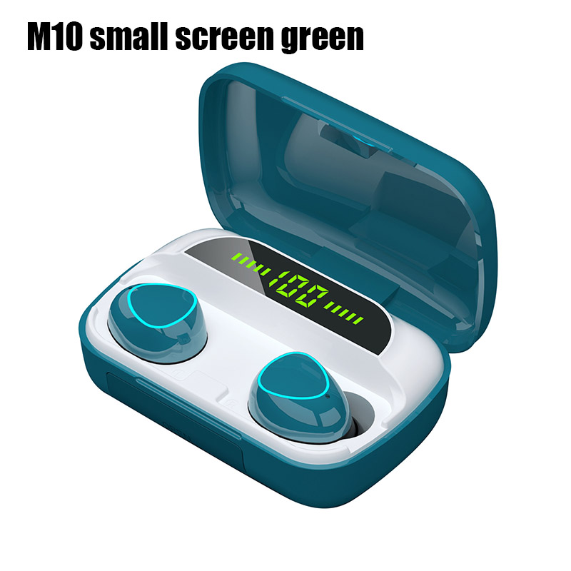 Ws Bluetooth 5.1 Koptelefoon 3500Mah Opladen Doos Draadloze Stereo Hoofdtelefoon Sport Waterdichte Oordopjes Headsets Met Microfoon: 004