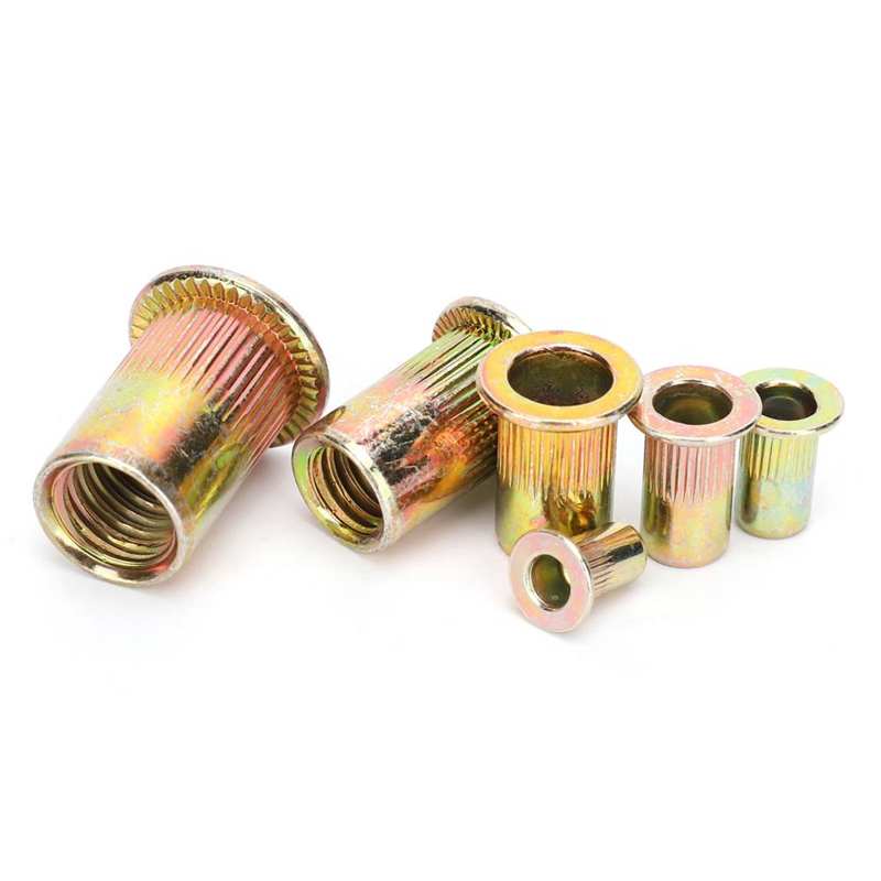 Insert Nut Set Galvanized Carbon Steel Rivet Nut for automobiles elevators