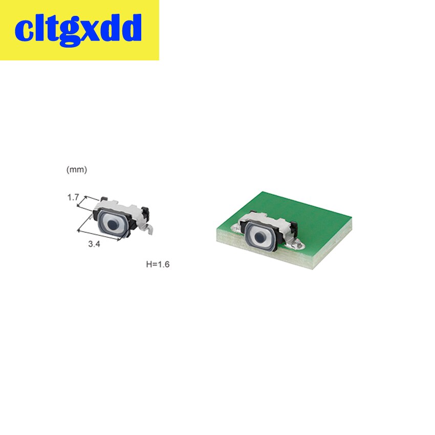 5 stücke Schalter 3.4*1.7*1,6mm taktil drücken Taste schalten Takt Mikro Schalter SMD Mini Seite Tasten