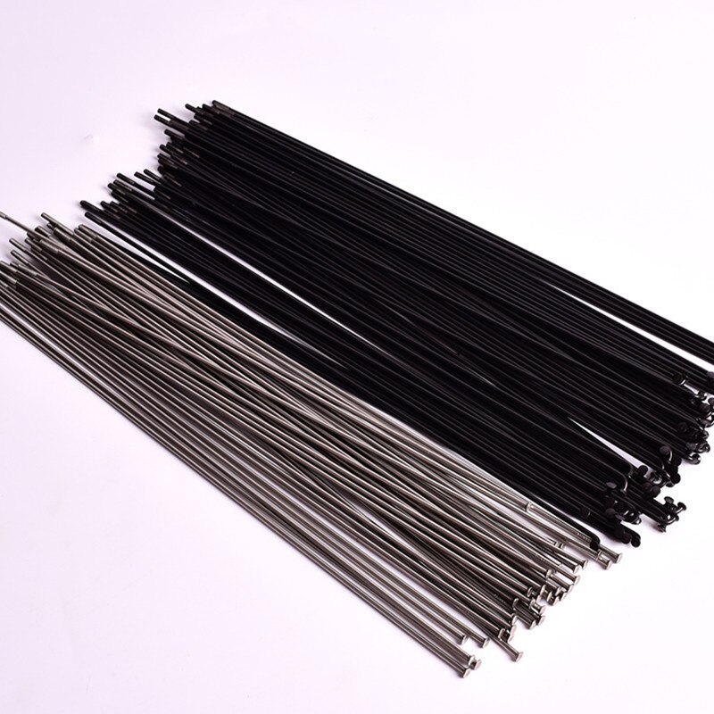 RAYON INOX NOIR TETE DROITE DT SWISS COMPETITION 2-1.8-2mm L 280mm SANS Ecrou Unite 4334 50759