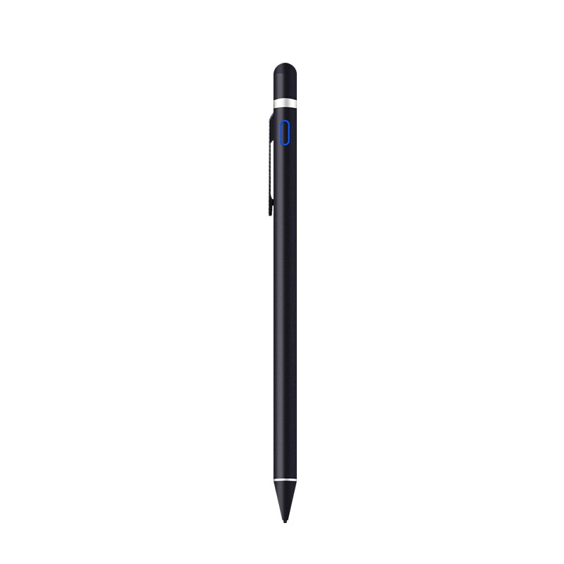 Lápiz Stylus para Apple, lápiz táctil para teléfono, iPad Pro, Samsung, Huawei, Xiaomi, tableta móvil, IOS y Android: Black clip