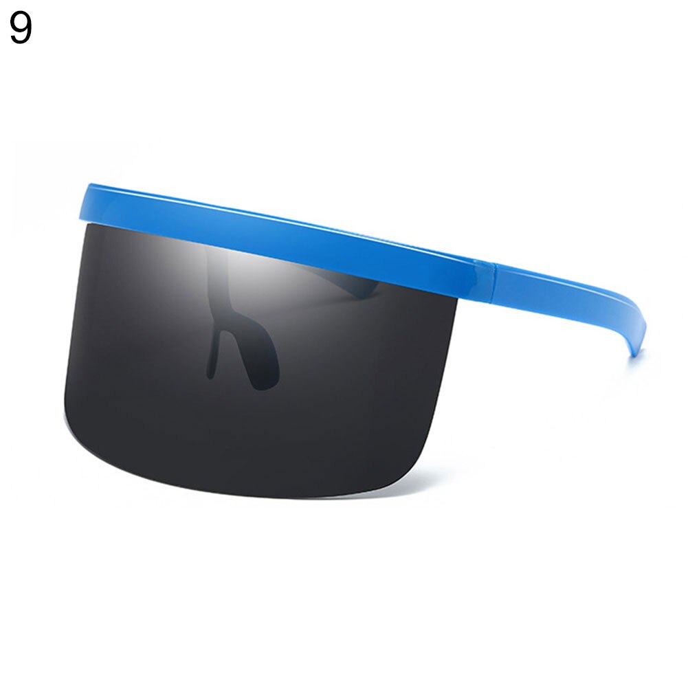 Kids Shade screen Oversized Exaggerated Visor Half Face Shield Protector Anti UV Sunglasses: 9