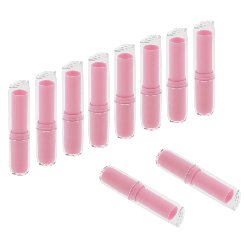 10 Pieces Empty Lipstick Tubes DIY Lip Balm Tube Home DIY Cosmetic Tubes