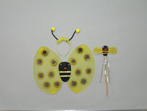 Bee Wing Costume Set 3 Piece