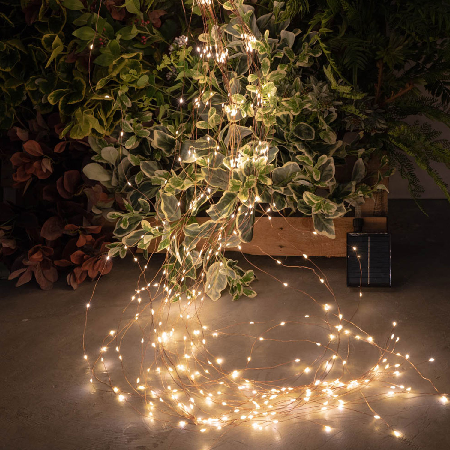 RGB Christmas Tree Branch Lights Battery Timer Outdoor Led Waterfall Lights Decoration Outdoor Home Christmas Wedding Ornaments