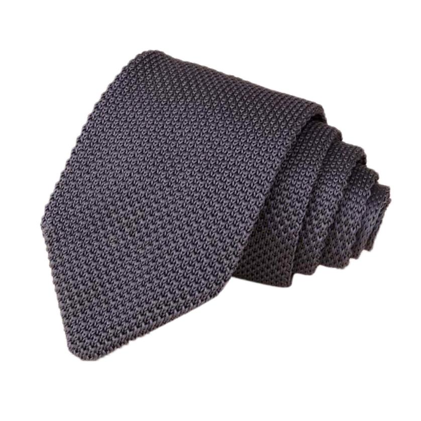 Hommes tricoté Crochet rayure cravate de mariage partie classique cou cravates # A50