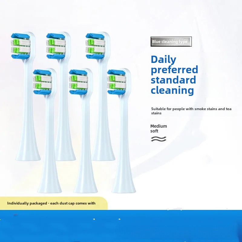 Universele Elektrische Tandenborstel Vervanging Hoofd Compatibel Met Roaman T3/T5/T6/T10/E7s3/D30 modellen Persoonlijke Huishoudapparatuur Acces: Paars