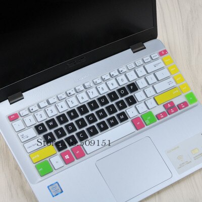 15 15.6 cal klawiatura protector skóry etui na ASUS vivobook s15 x510UQR x510uf x510uq x510 x510u S510 S510UA S510UN S510UQ: Candy black