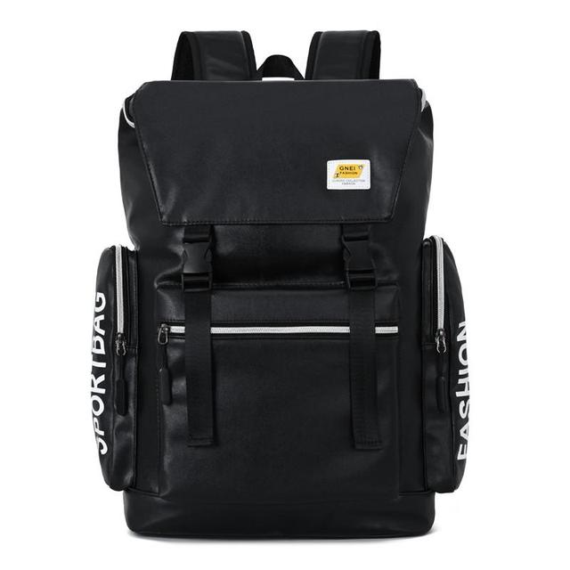 Mochila para ordenador portátil de 15,6 pulgadas para hombre, morral escolar para estudiantes universitarios, Maleta de viaje grande: Black Style3