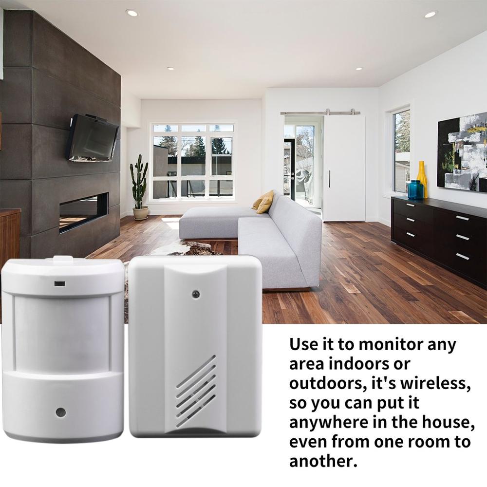 Driveway Patrol Garage Infrared Wireless Doorbell Alarm System Motion Sensor Home Security Alarm Motion Sensor