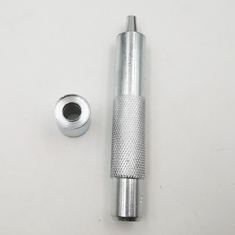 2pcs/set Punching Holes Tools Hole Punch Rivet Snap Button Setter Die Base Leather Craft Working Tool DIY #g Tool DIY #600