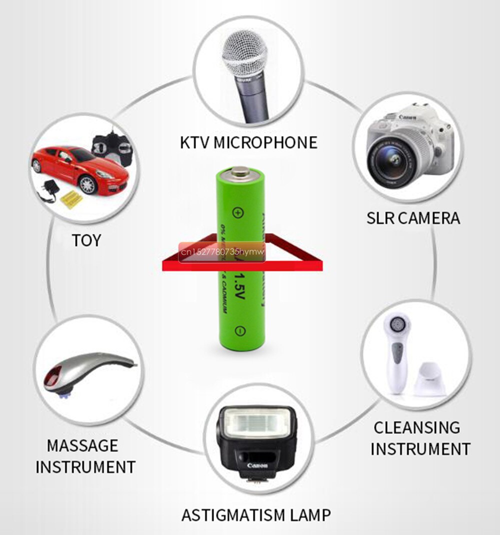 Brand AA rechargeable battery 3000mah 1.5V Alkaline Rechargeable batery for led light toy mp3