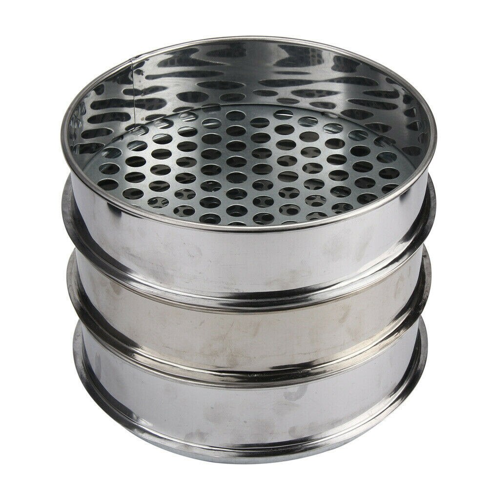 21/23/25mm metalen tuinzeef voor het scheiden 20cm grove materialen