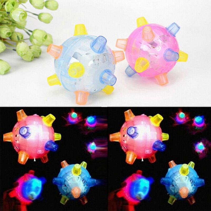 Kids Luminous Dancing Ball Toy Develop Intelligence Endless Happiness Random Color Children Music Sound Toys