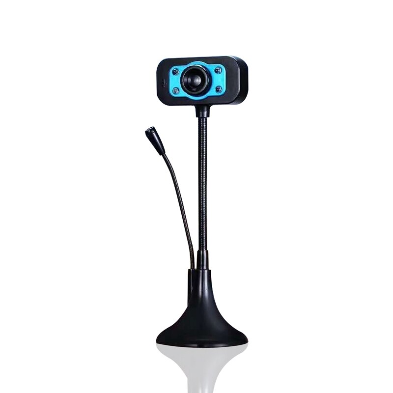 Multifunctional HD Computer Camera, Stand-Alone HD Webcam with Microphone (480P)
