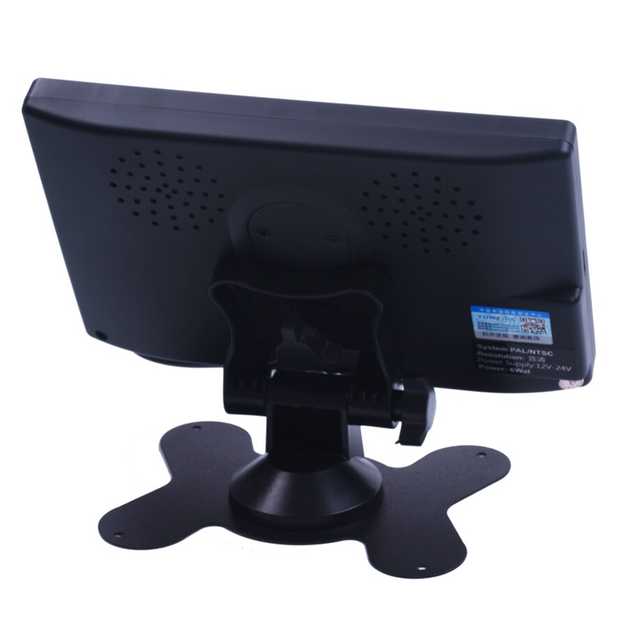7 Zoll Farbe TFT LCD DC 12 V Auto-Monitor Rückansicht kopfstütze Anzeige Mit 2 Kanäle Video-eingang Für DVD VCD Umkehr kamera