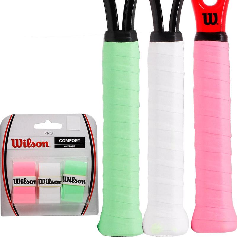 3pcs/set 12pcs/set Wilson Pu Overgrip For Tennis Badminton Overgrip Sweat Grip Rackets Protector Stickers Sweatband Accessorie: WRZ401500