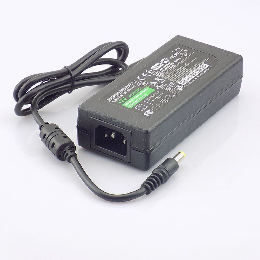 Ac Dc 240V 12V 5A Us Eu Plug Led Power Adapter Supply Charger Driver Adapter Voor Led Strip lamp Licht 5.5Mm X 2.1Mm