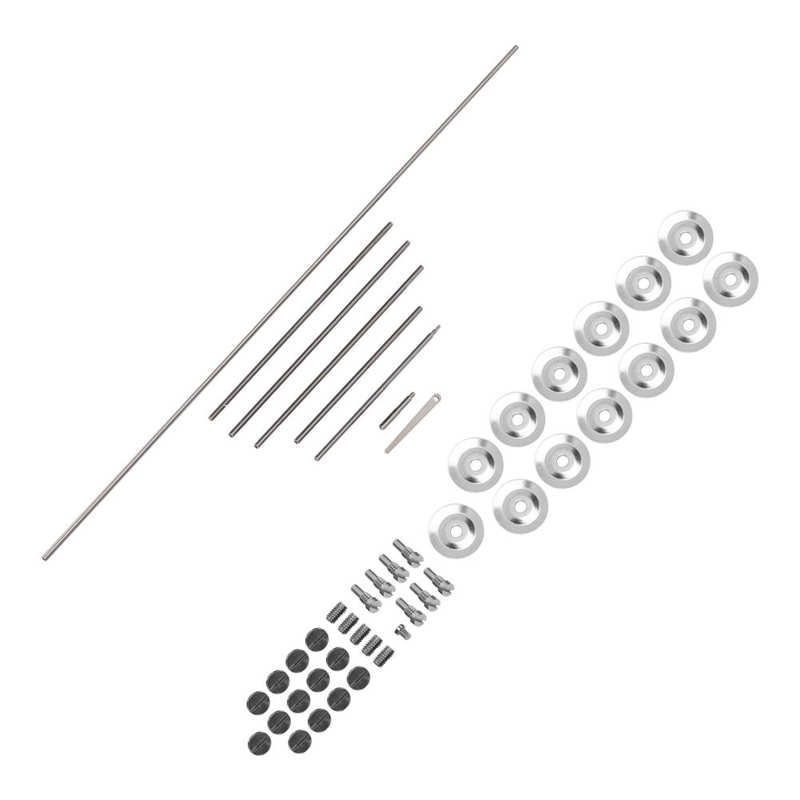 Flute Repair Kit Alto Flute Repair Kit Straight DIY Maintenance Set including Rollers Washers Screws and Reed