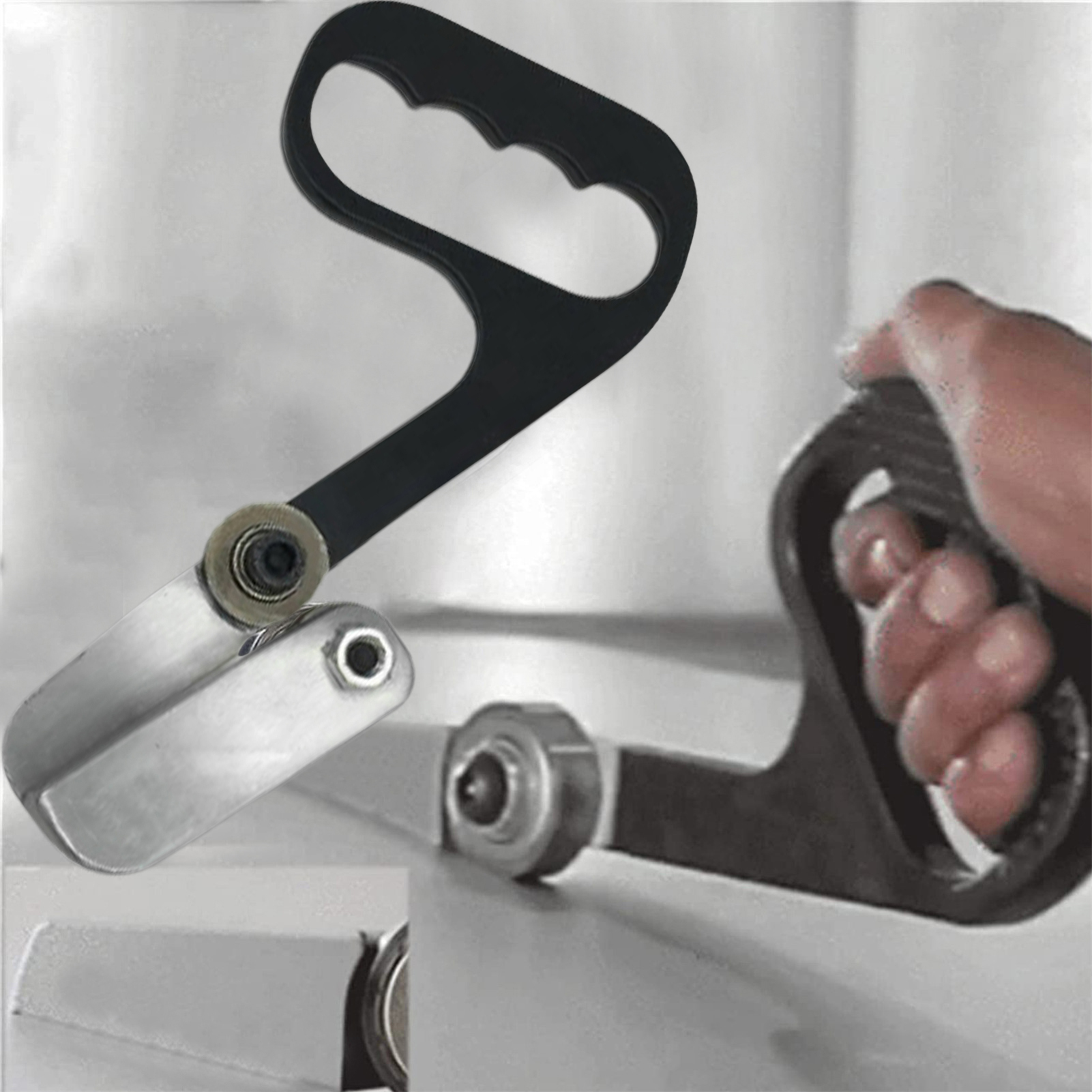 Fast Portable Metal Plate Cutter Sheet Metal Cutting Tool Sturdy Structure Ergonomic Metal Cutter With Slip Protective Handle