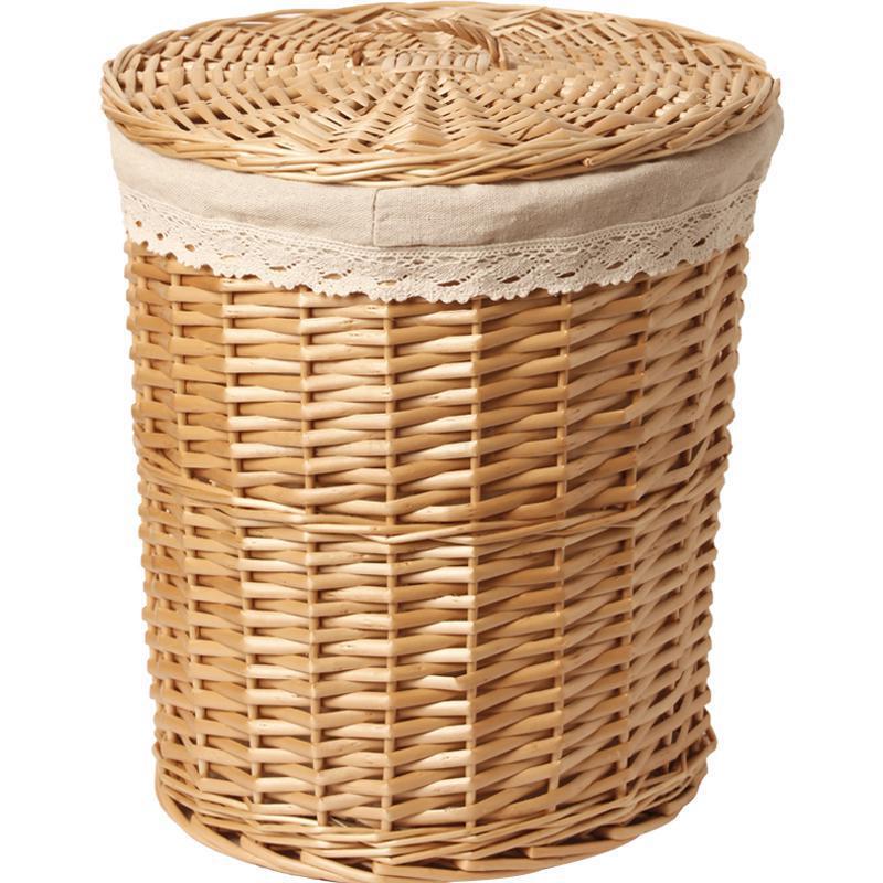 Osier vêtements stockage panier panier vêtements vêtements cadre stockage boîte de rangement pot boutique tissage vêtements
