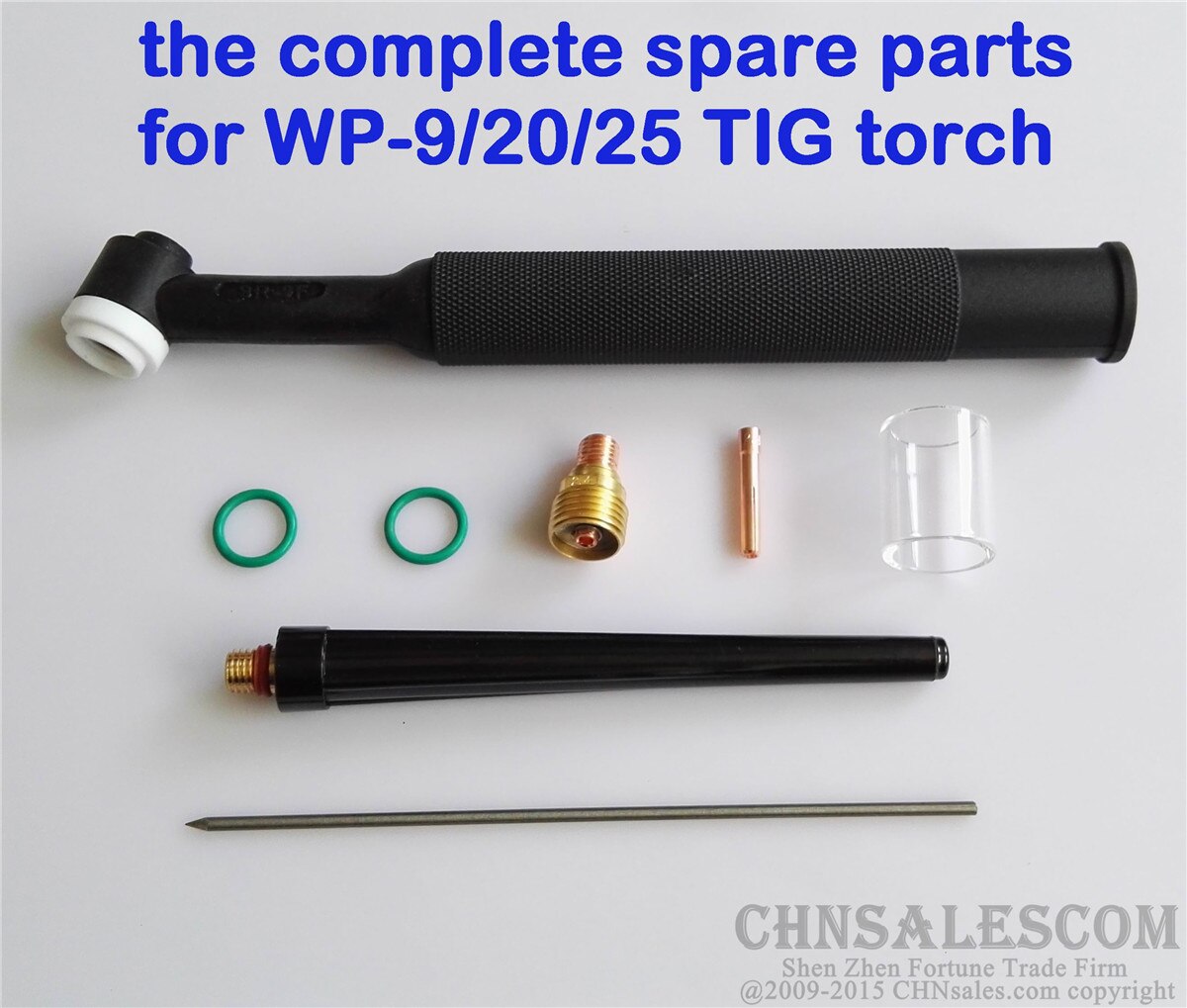 CHNsalescom 21 pcs TIG Welding Gas Lens #10 Pyrex Glass Cup Kit for WP-9/20/25 2.0mm 5/64"