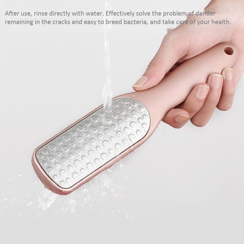 Stainless Steel Double-Sided Foot Rasp Foot Grinding Artifact Foot Peeling Knife Calluses Pedicure Knife Foot Plate