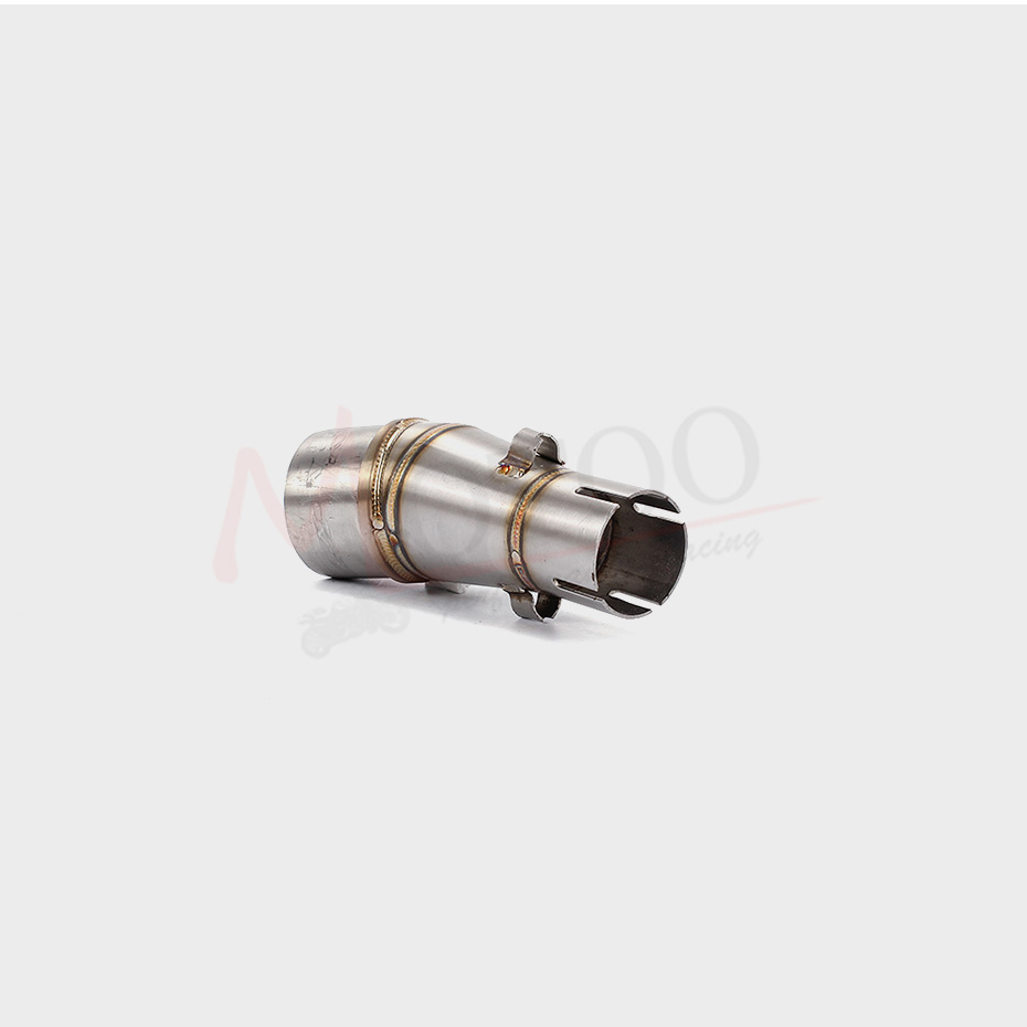 Motorfiets uitlaat middenpijp verbinding demper voor kawasaki  z250 z300 ninja 250r ninja 250 ninja 300 verbindingspijp