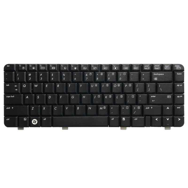 Us laptop tastatur til  hp 6520s 6720s 540 550 sort engelsk tastatur